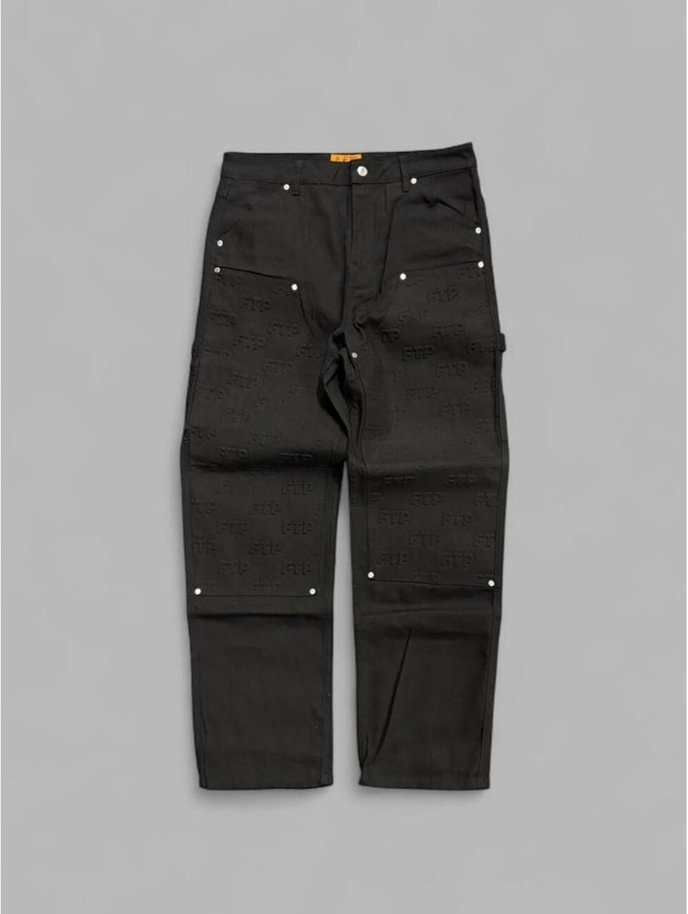 FTP FW24 Embossed Logo Work Double Knee Pant